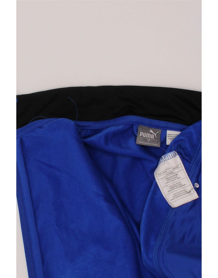 Спортивный костюм с графическим рисунком Puma для мальчиков, 6–7 лет, синий полиэстер