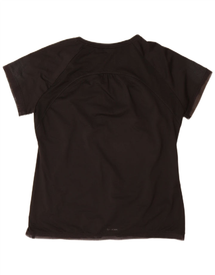 Женская футболка Adidas Climacool Top UK 22 XL, черный полиэстер