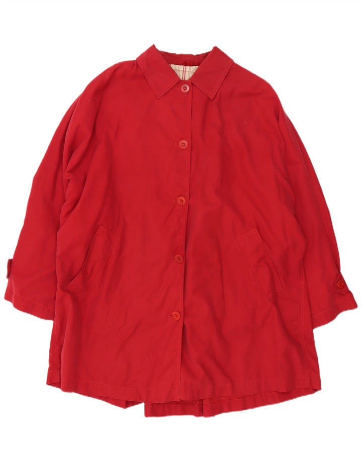 Женский тренч Marella UK 22 3XL Красный
