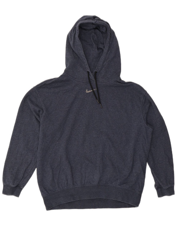 Женский джемпер с капюшоном Nike Oversized UK 6 XS, темно-синий, хлопок