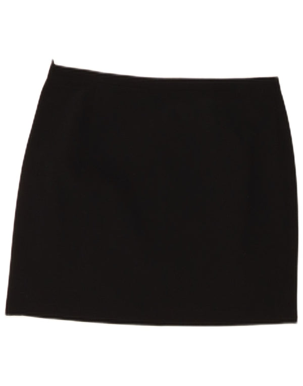 Женская мини-юбка Pinko UK 12 Medium W30, черный полиэстер