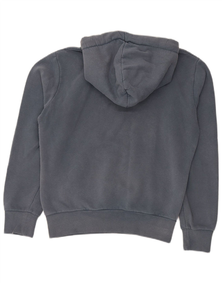 Мужской джемпер с капюшоном Superdry, маленький синий, хлопок