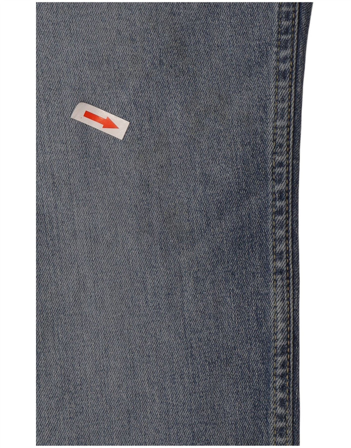 Мужские зауженные джинсы Levi's 502 W29 L32 синие, хлопок