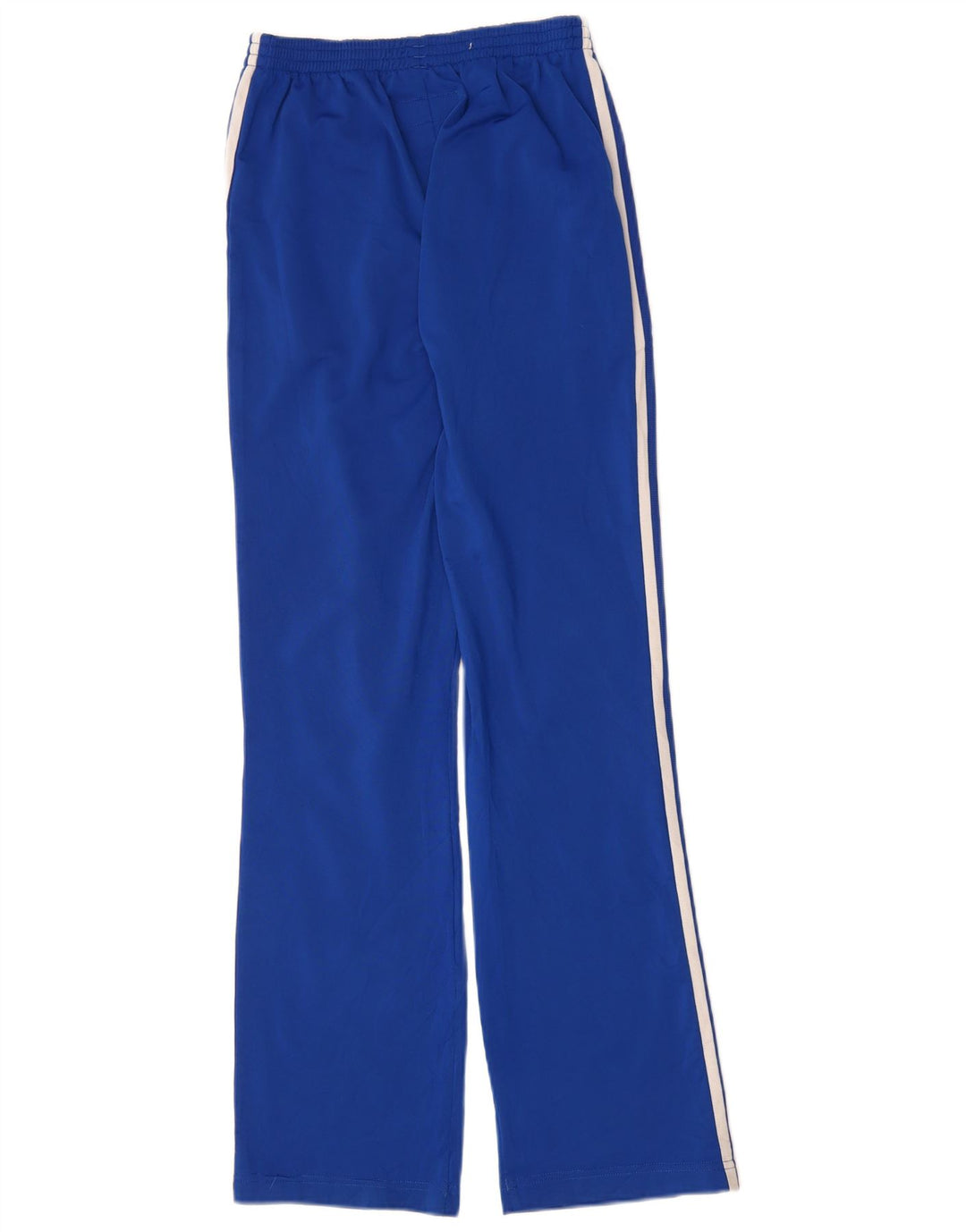 ADIDAS Womens Tracksuit Trousers UK 14 Large  Blue Polyester