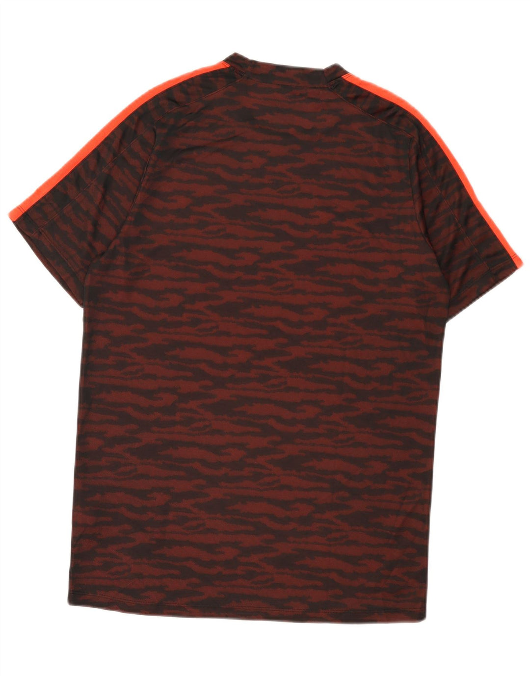 Мужская футболка Nike Dri Fit, средний бордовый цвет с животным принтом, полиэстер
