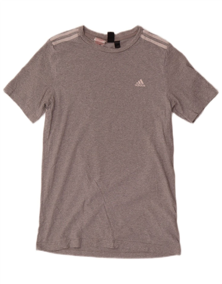Мужская футболка Adidas Top XS Серый хлопок