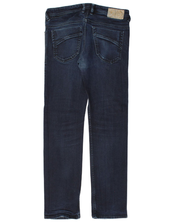 Мужские узкие джинсы Diesel W32 L32, темно-синий, хлопок