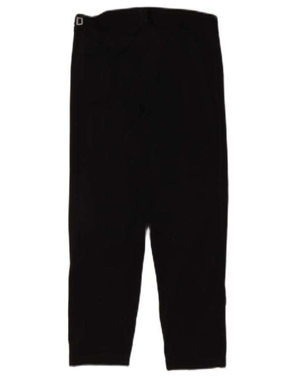 Женские леггинсы-капри Nike Dri Fit UK 8, маленькие черные