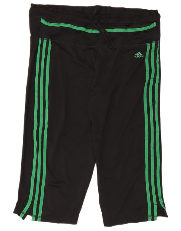 Женские спортивные шорты-бермуды Adidas UK 18 XL, черные