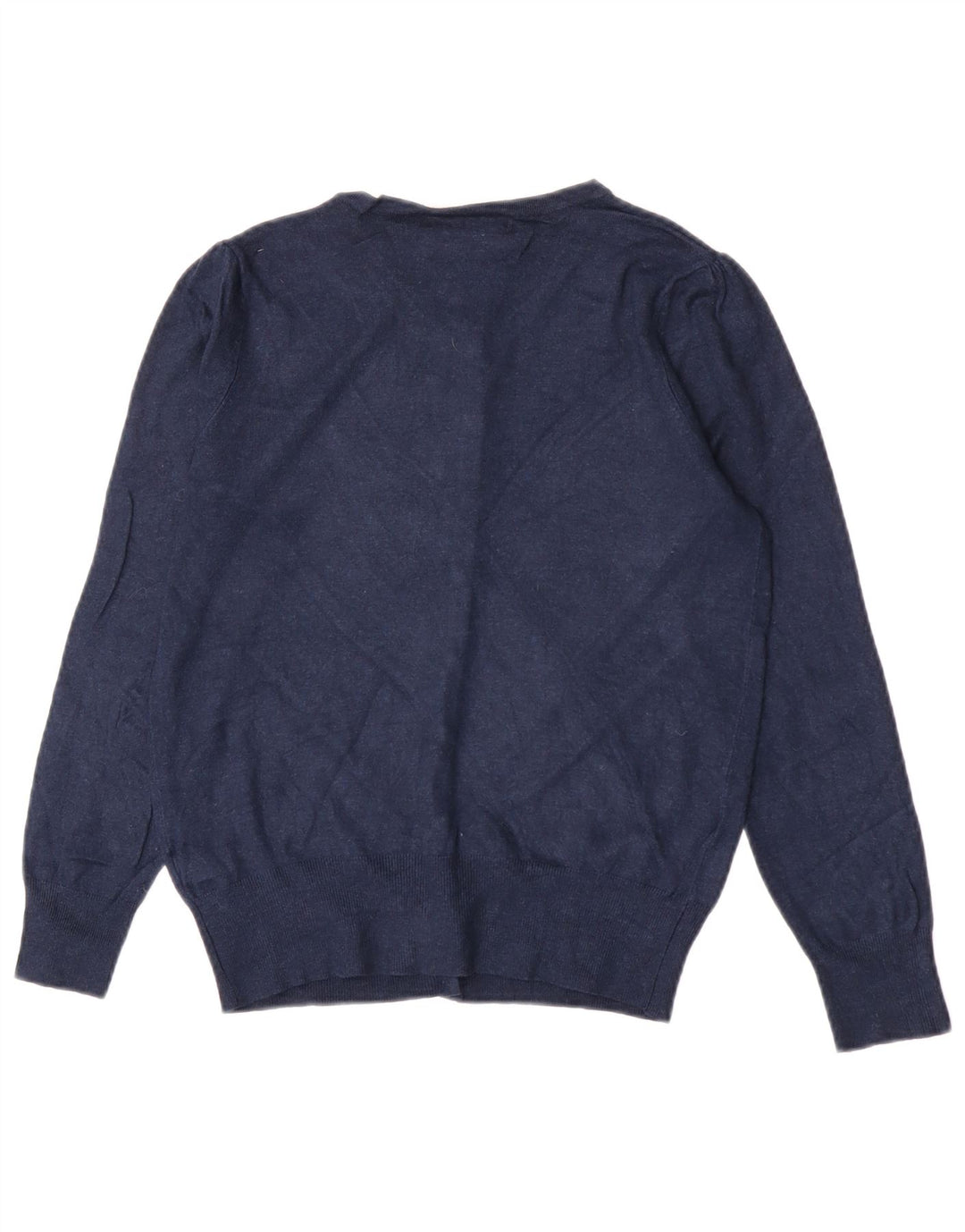 Женский кардиган Marks & Spencer UK 12, средний темно-синий из вискозы