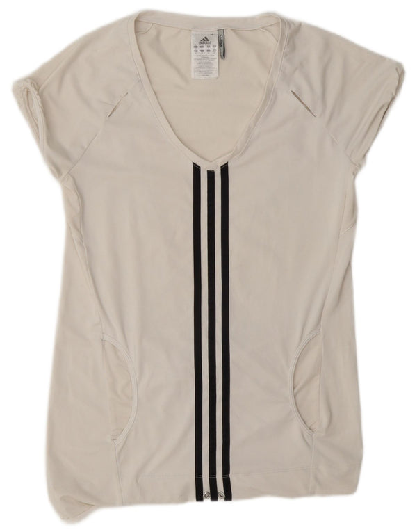 Женская футболка Adidas Clima 365 Top UK 10 Small White Polyester