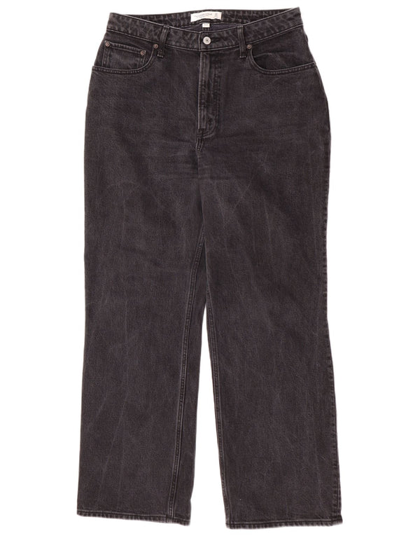 Женские джинсы с высокой талией Abercrombie & Fitch, США, 10, большие, W30, L30, серые