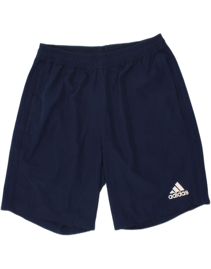 ADIDAS Mens Climacool Sport Shorts Medium  Navy Blue Polyester
