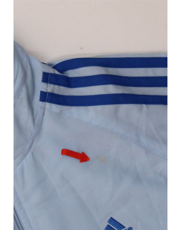 Спортивный костюм Adidas для мальчиков 13-14 лет, синий полиэстер