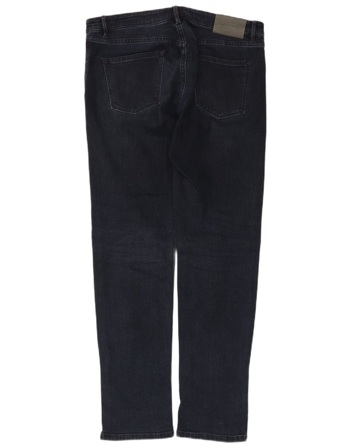 Мужские зауженные джинсы Massimo Dutti EU 40 Medium W31 L29 Темно-синий хлопок