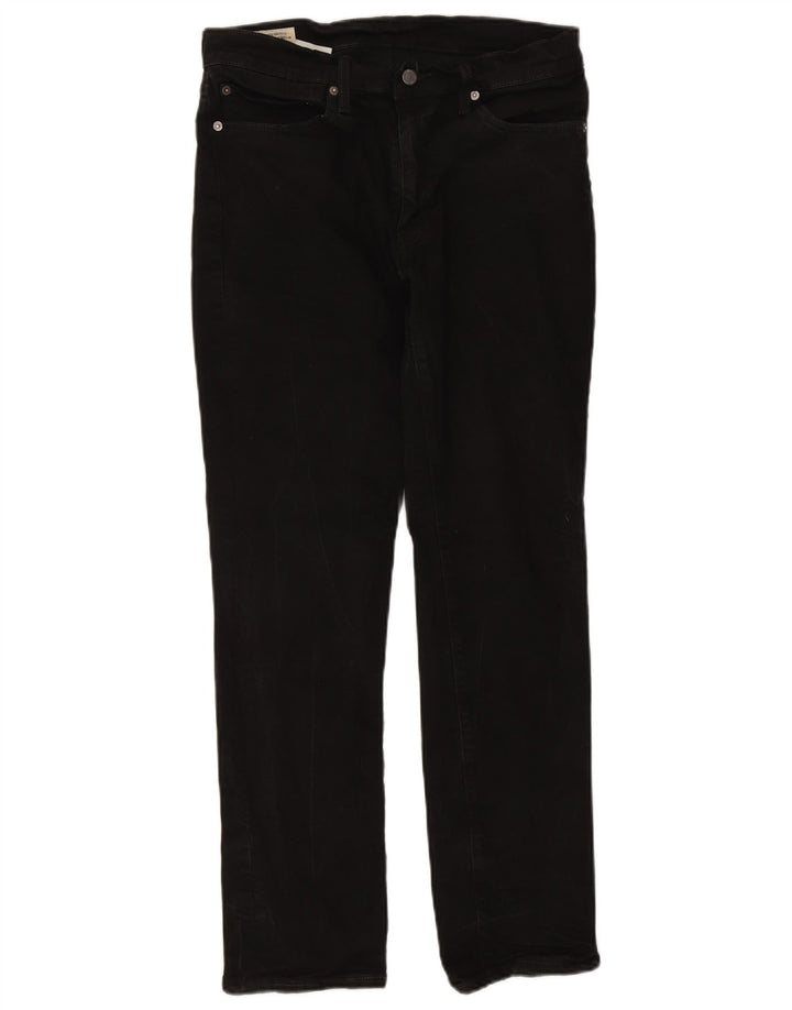 Мужские джинсы Levi's Slim 511 W34 L29, черный хлопок