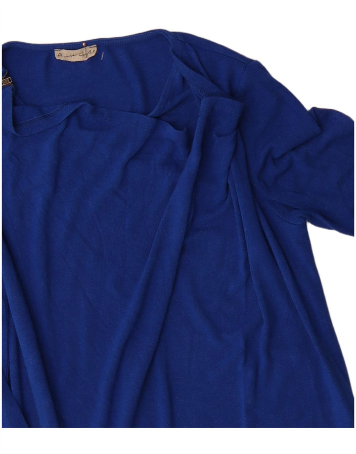 Женская асимметричная туника с длинным рукавом Phase Eight, Великобритания 14, большой синий цвет