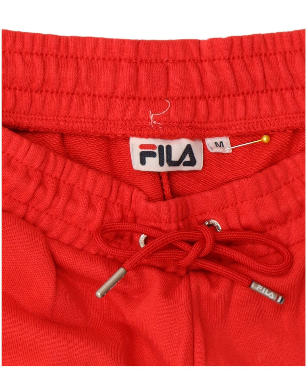 Fila Мужские спортивные шорты с рисунком, средний красный хлопок, хлопок