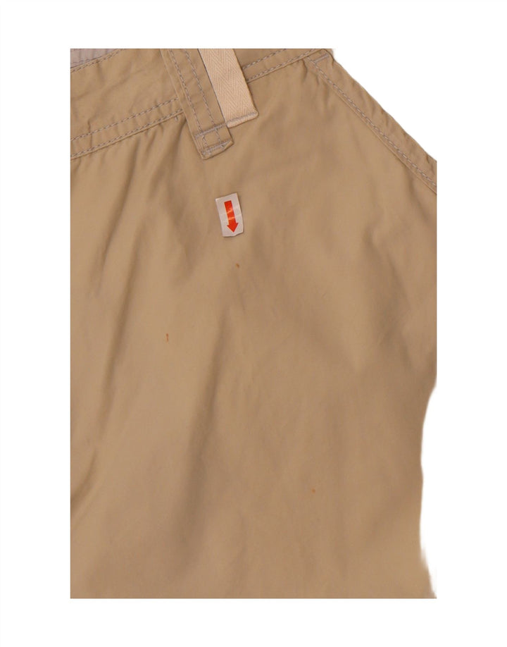 THINK PINK Mens Cargo Shorts IT 58 4XL W42 Beige Cotton Vintage Think Pink and Second-Hand Think Pink from Messina Hembry 