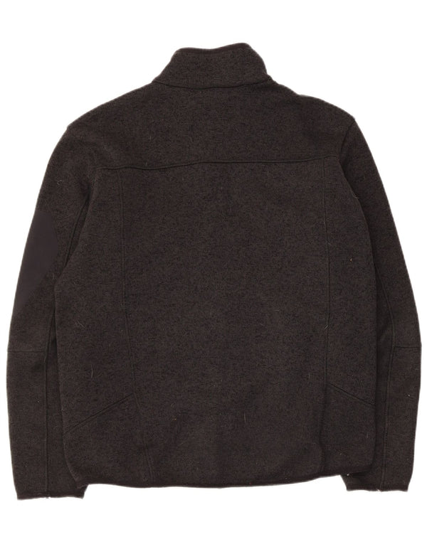 Мужская спортивная куртка Berghaus среднего серого цвета из полиэстера