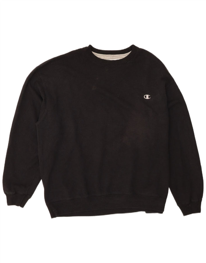 Мужской свитшот Champion Jumper 3XL, черный хлопок