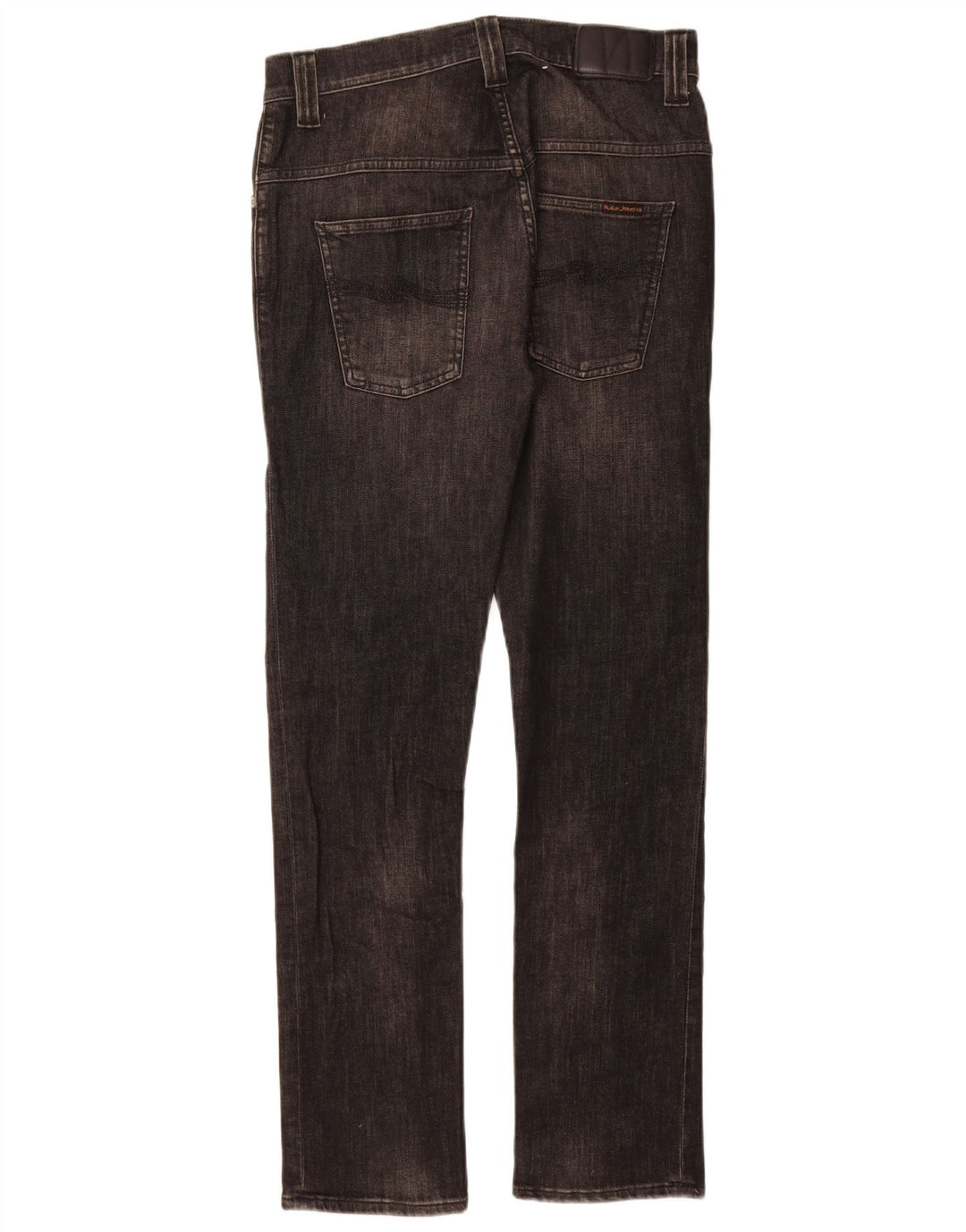 Женские узкие джинсы NUDIE W30 L30, серый хлопок