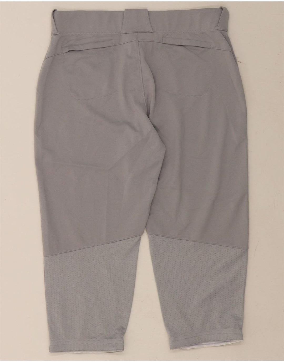 NIKE Womens Straight Capri Trousers XL W36 L21 Grey Polyester Vintage Nike and Second-Hand Nike from Messina Hembry 