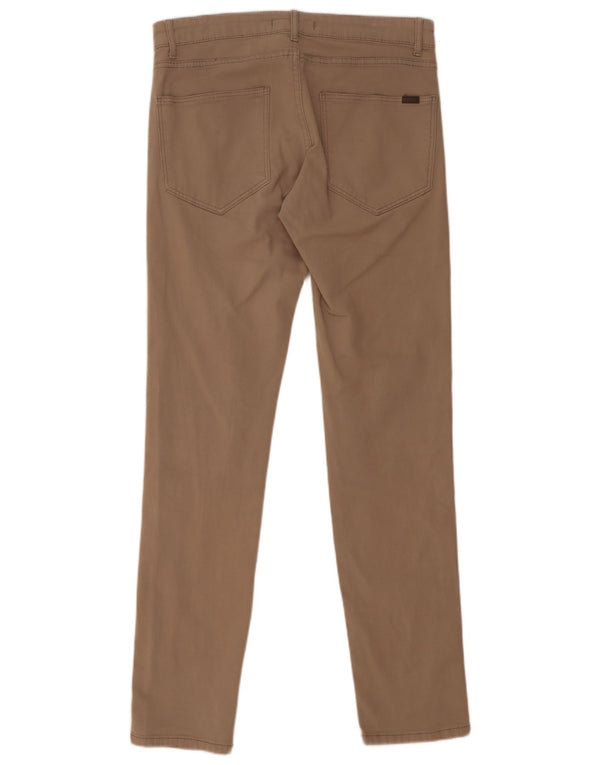 Брюки мужские повседневные узкие Zara EU 40 Medium W31 L32 Бежевые