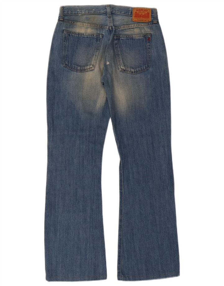 Женские джинсы Bootcut Replay W26 L30 синие