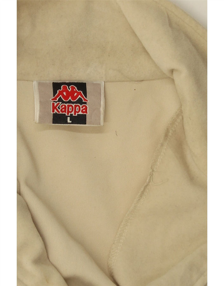 Мужской спортивный костюм KAPPA, большая куртка с белыми цветными блоками