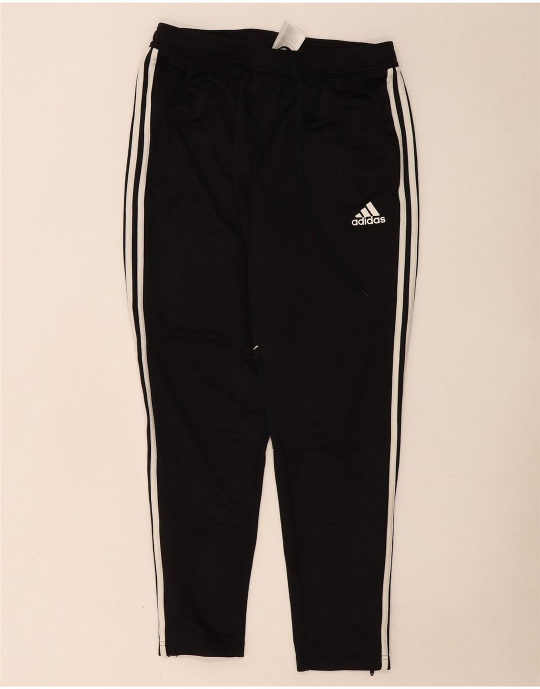 Мужские спортивные брюки Adidas, большие черные из полиэстера