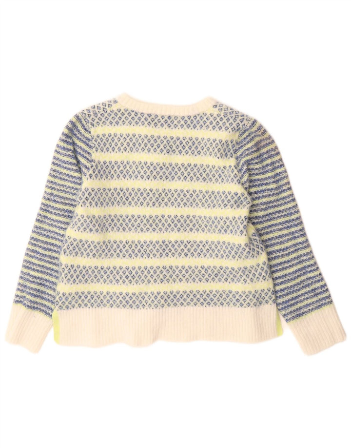 Женский джемпер с v-образным вырезом White Stuff UK 12, средний разноцветный