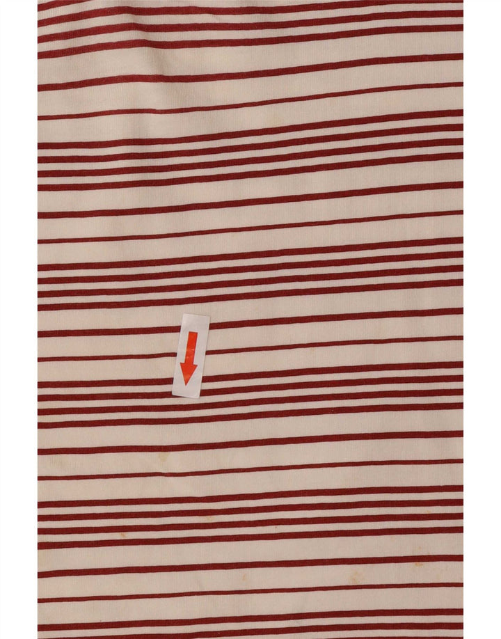 Женская футболка Sergio Tacchini Top IT 44 Medium, полиэстер в белую полоску