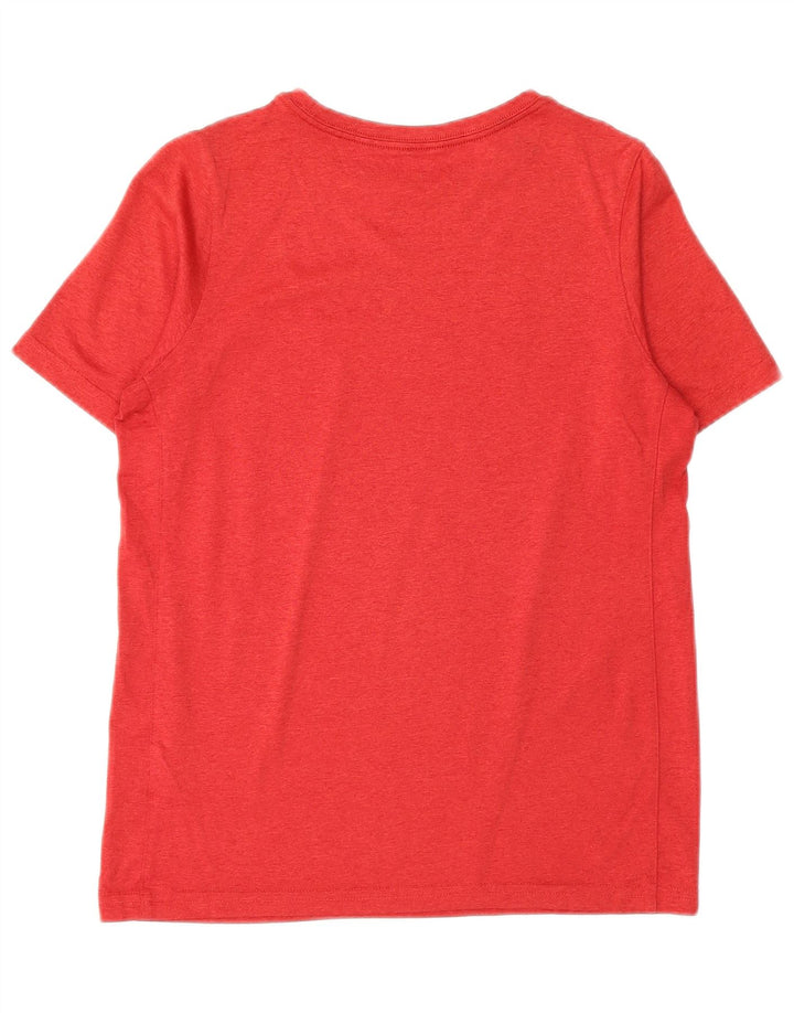 Футболка с рисунком Nike Dri Fit для мальчиков, топ 12–13 лет, большой красный полиэстер