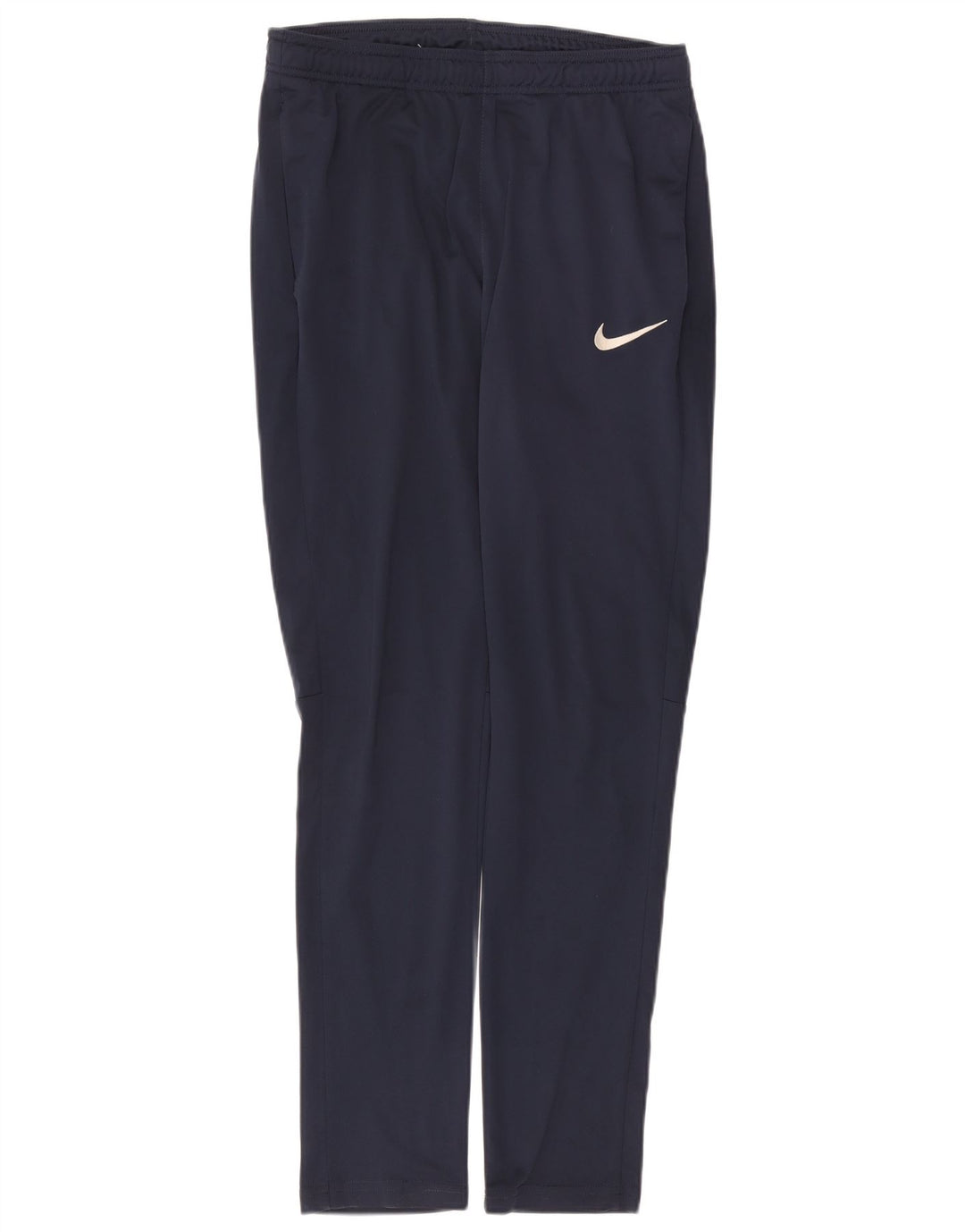Мужские спортивные брюки Nike Dri Fit среднего размера, темно-синие, полиэстер