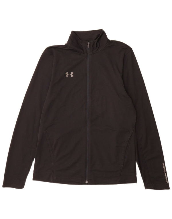 Мужская спортивная куртка Under Armour, средний черный полиэстер
