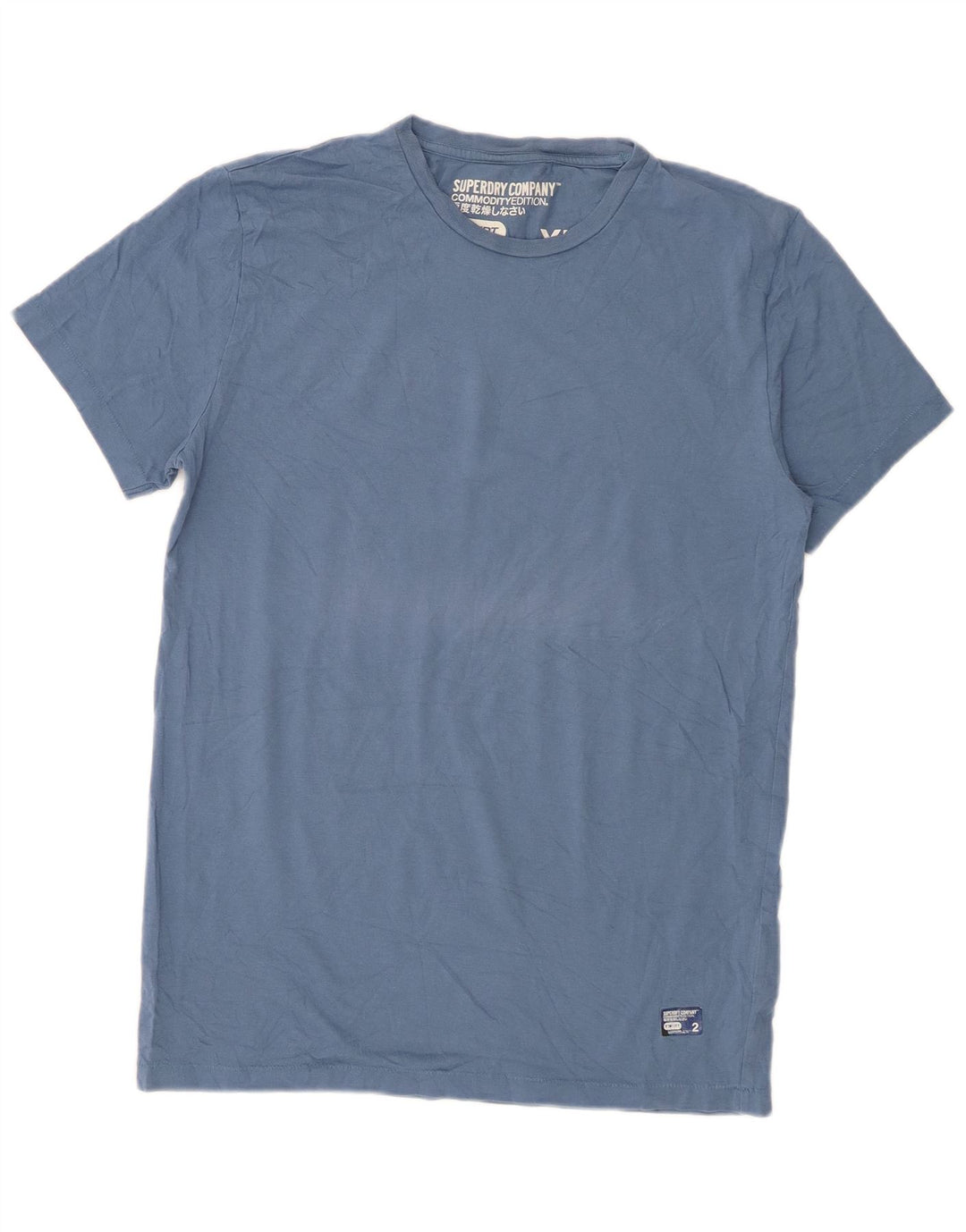Мужская футболка Superdry Top XL, синяя, хлопок