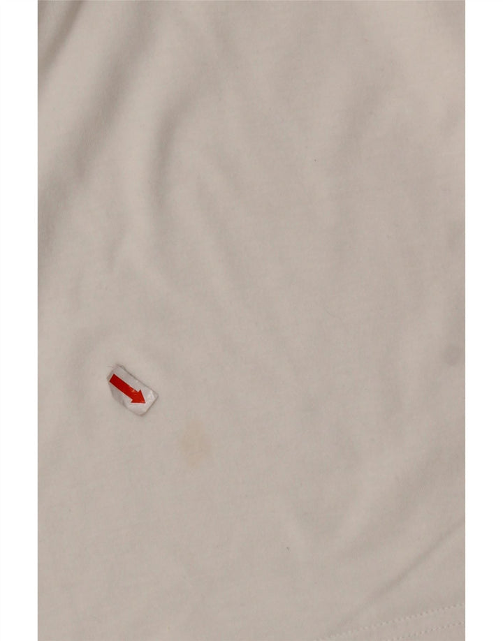 ARMANI JUNIOR Футболка с рисунком для мальчиков Топ 11-12 лет Белый хлопок