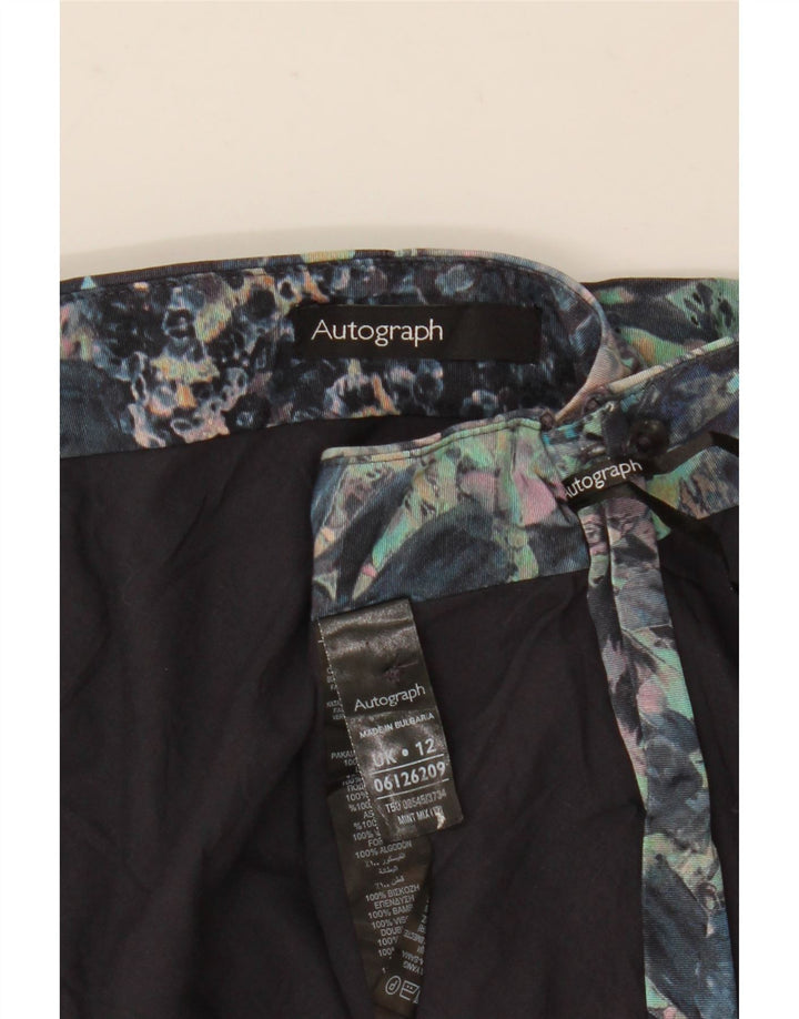 Женская юбка-карандаш Marks & Spencer UK 12 Medium W30 Разноцветная