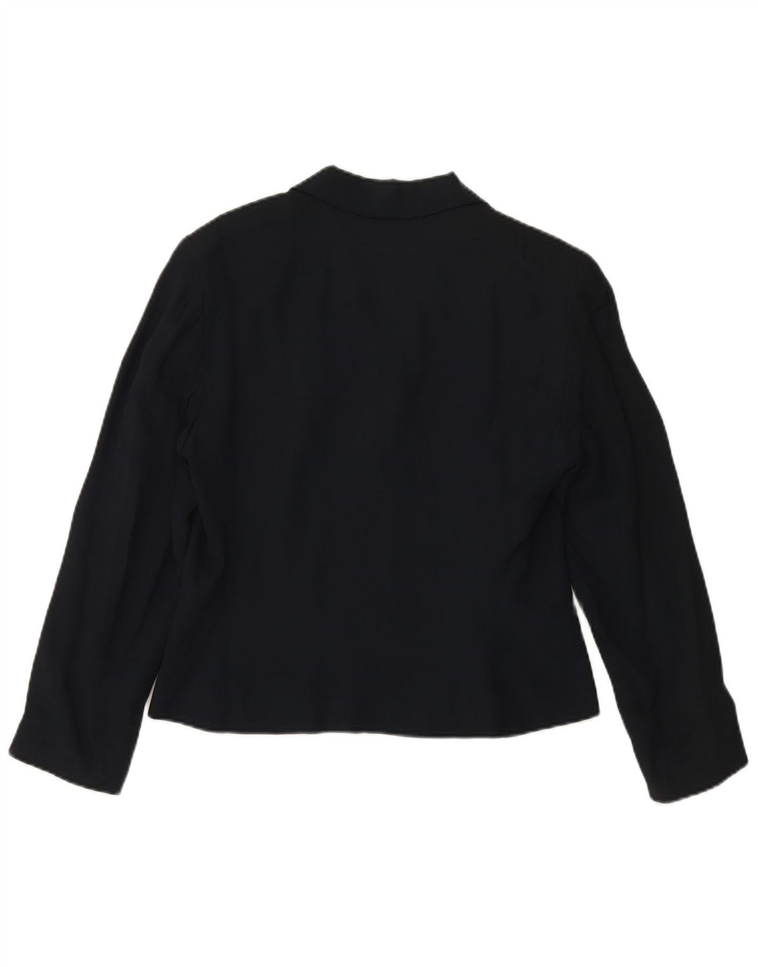 Женский пиджак MARELLA на 4 пуговицах UK 16, большой темно-синий из вискозы