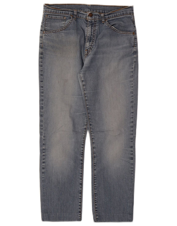 Женские прямые джинсы Levi's W30 L25 синие, хлопок