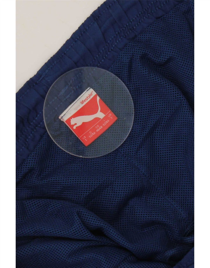 Мужские спортивные брюки Puma, джоггеры, большие синие