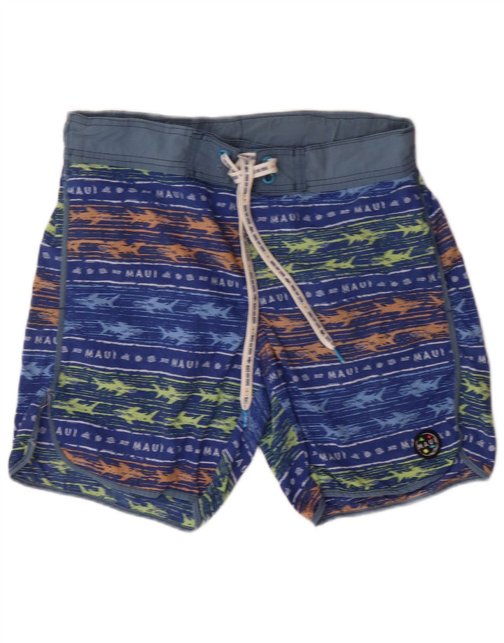 Мужские шорты для плавания MAUI AND SONS, полиамид, маленькая синяя полоска