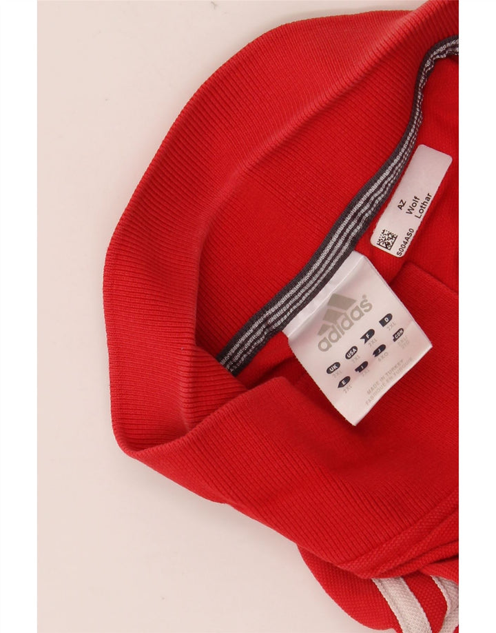 Мужская рубашка-поло ADIDAS 2XL, красный хлопок