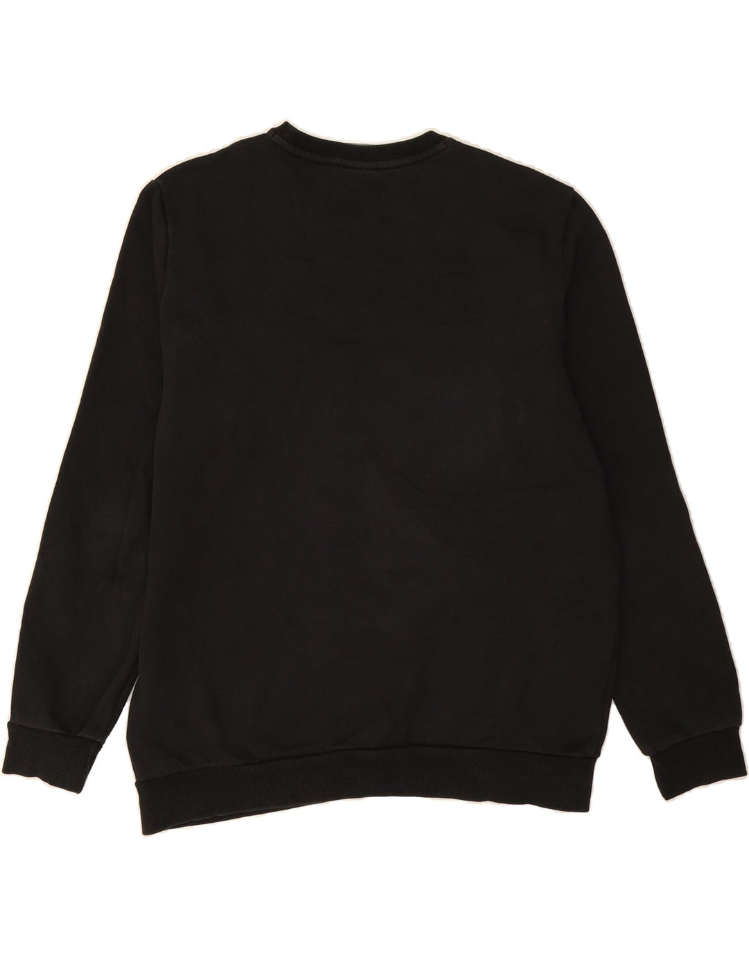 PUMA Mens Graphic Sweatshirt Jumper Large Black Cotton Vintage Puma and Second-Hand Puma from Messina Hembry 