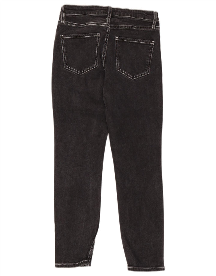 TOPSHOP Женские укороченные джинсы Baxter Slim W26 L25, черные