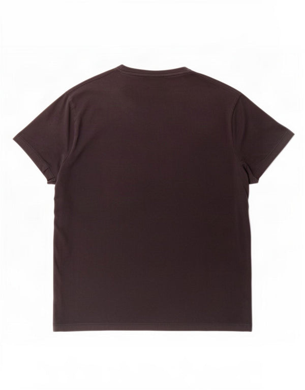 Женская футболка с рисунком Emporio Armani Top UK 18 XL, черный хлопок