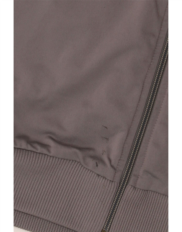 Мужская спортивная куртка PUMA XL, серый полиэстер с цветными блоками