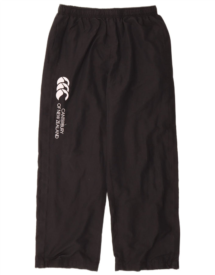 CANTERBURY Мужские спортивные брюки с графическим рисунком UK 16, большие черные полиэстер