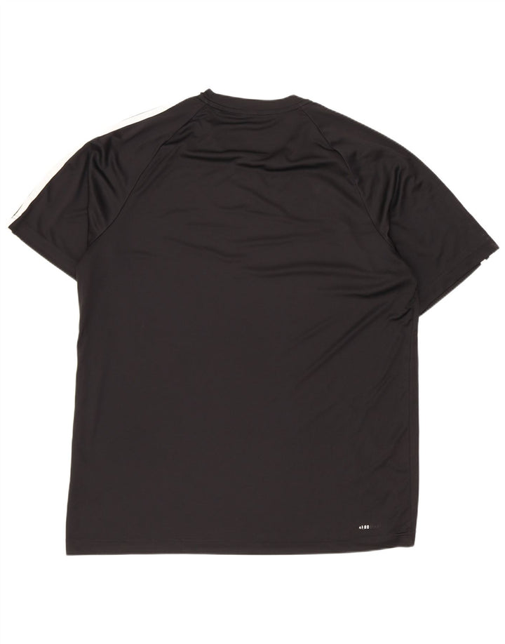 Мужская футболка Adidas Top Large Black из полиэстера Sports